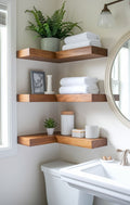 Bathroom Corner Shelves