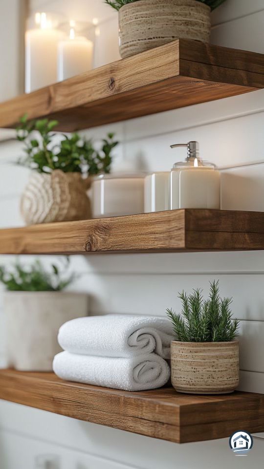 Hand Made Floating Shelves